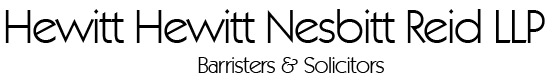 Hewitt Hewitt Nesbitt Reid - An Ottawa Law Firm